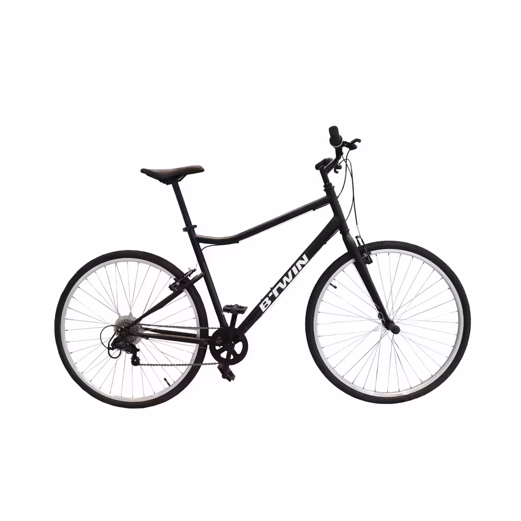 Xe đạp hybrid 6 tốc độ phanh chữ V 28 inch - Riverside 100 đen